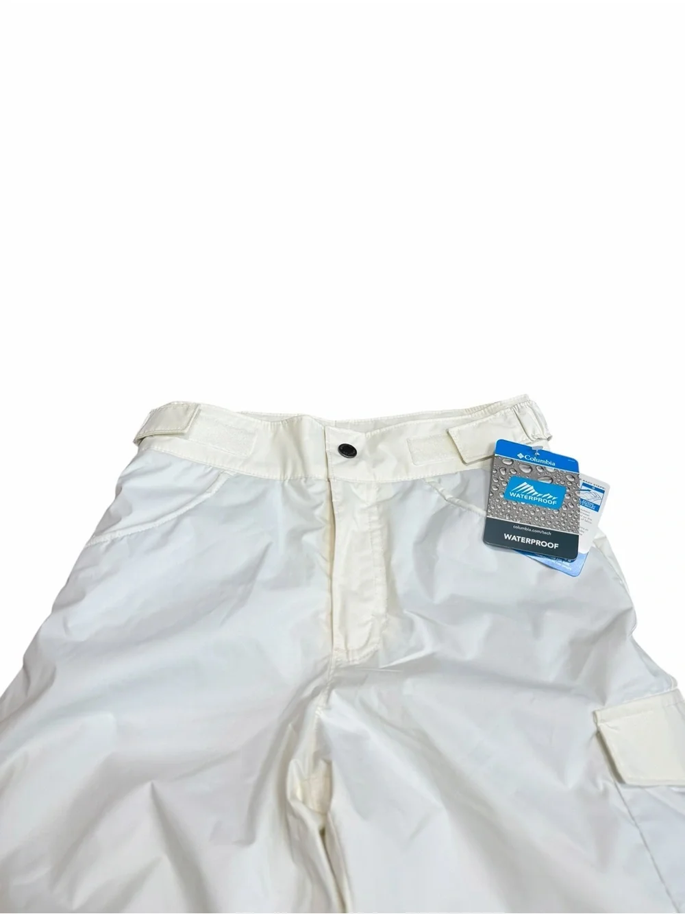 NWT Columbia Starchaser Peak II Girls Snow Pants White Size Youth Small